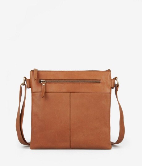 Treats Ansa crossbody veske i skinn Cognac