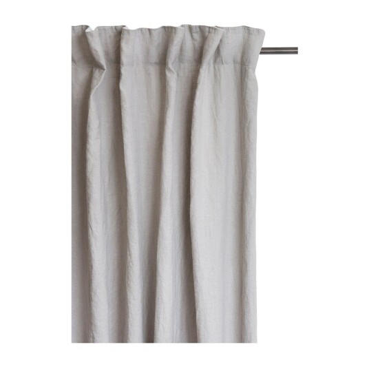 Himla Sunshine gardin med rynkebånd 140 x 250 cm Ash (grå) Himla Sunshine gardin med rynkebånd 140 x 250 cm Ash (grå)
