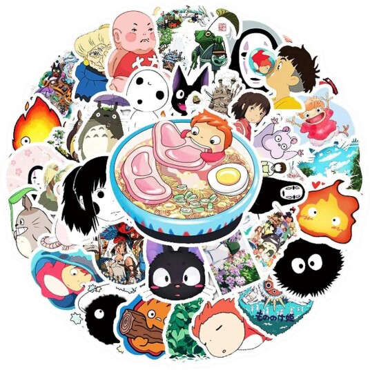 100x Klistremerker - japansk anime 100x Klistremerker - japansk anime