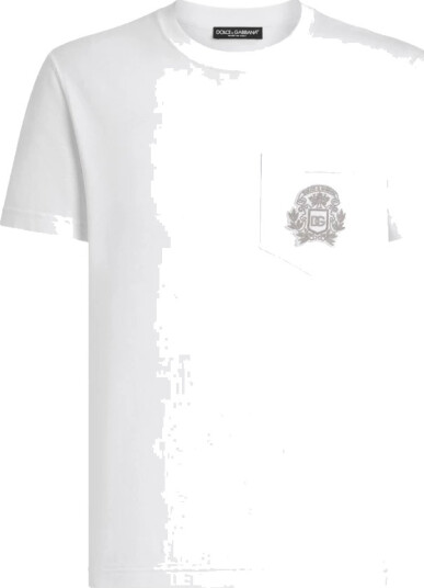Dolce & Gabbana Herre Topper Hvit 2XL, Dolce & Gabbana Herre Topper Hvit 2XL,