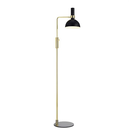 Markslöjd Larry Gulvlampe Svart/Børstet messing 1530946-01-0 1530944-01-0 Markslöjd Larry Gulvlampe Svart/Børstet messing 1530946-01-0 1530944-01-0