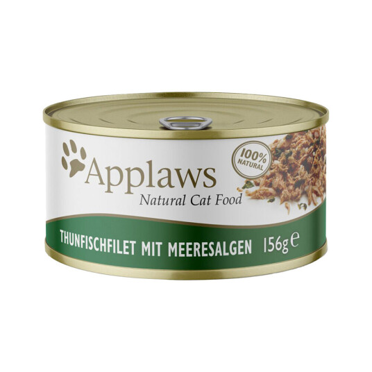 Applaws Kattemat I Buljong 6 X 156 G Tunfiskfilet & Sjøtang Applaws Kattemat I Buljong 6 X 156 G Tunfiskfilet & Sjøtang