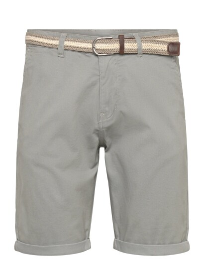 Lindbergh Superflex Chino Shorts W?. Belt   Grey   L