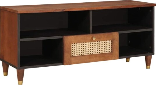 TV skap Brun 100 x 33,5 x 46 cm Massiv mango tre TV skap Brun 100 x 33,5 x 46 cm Massiv mango tre