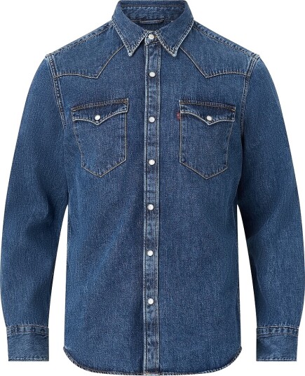 Levi's Skjorte Barstow Western Standard LW SU Blå