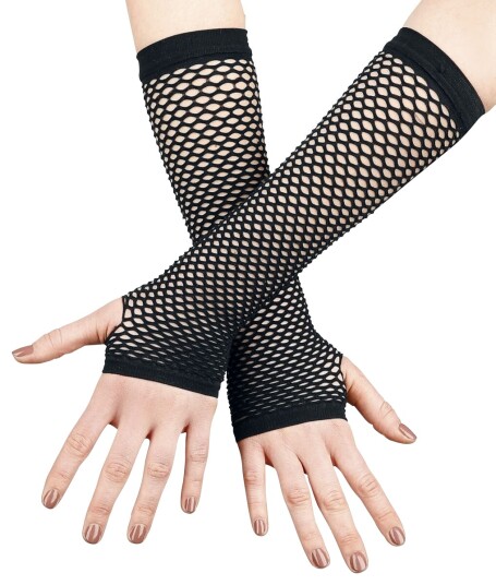 Gothicana by EMP - Goth Armvarmer - Netzhandschuhe - Damer - svart Gothicana by EMP - Goth Armvarmer - Netzhandschuhe - Damer - svart