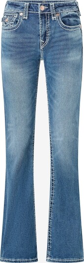 True Religion - Jeans Wing Becca Mr Bootcut Super T Flap - Blå