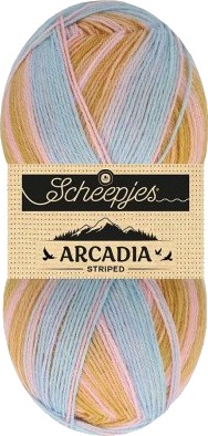 Scheepjes Arcadia Striped Garn 908 Hanami