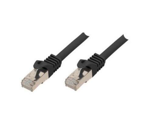shiverpeaks RJ45 Patchkabel S/FTP PIMF Cat.7 schwarz 50,0m