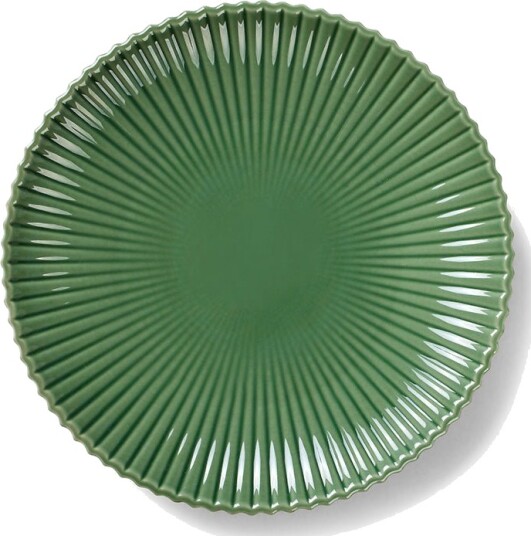 Dottir Samsurium Dinner Plate green