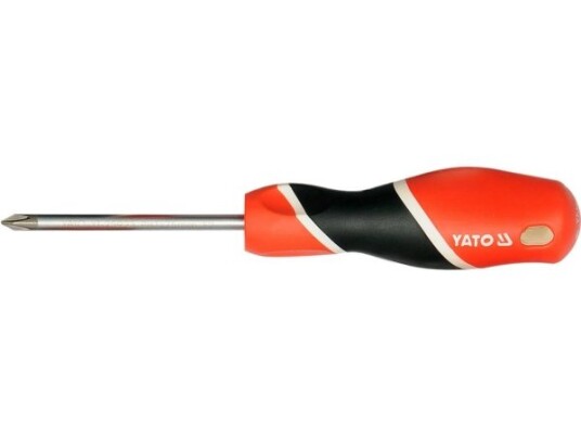 Yato Skrutrekker PH1 75mm med plast håndtak - YT-25923