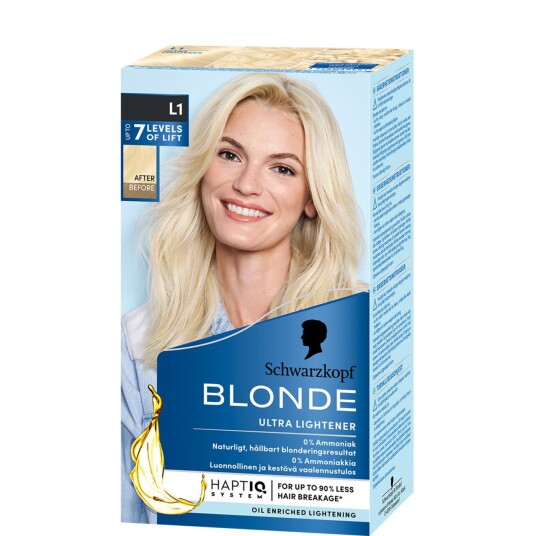 Schwarzkopf Professional Schwarzkopf Hair Color Blonde L1 Intensive Lighten Schwarzkopf Professional Schwarzkopf Hair Color Blonde L1 Intensive Lighten