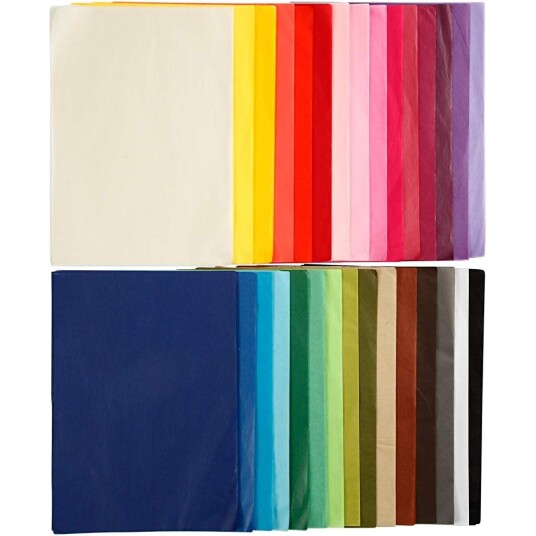 Creativ Company Tissue paper A4 Coloured 300pcs.