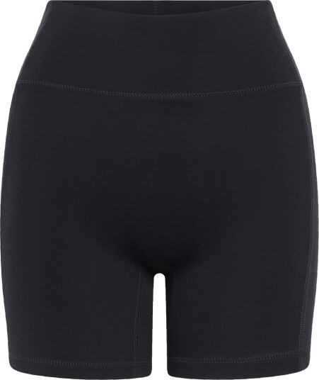 ICANIWILL Luxe High Waist Midi Shorts W BLACK M