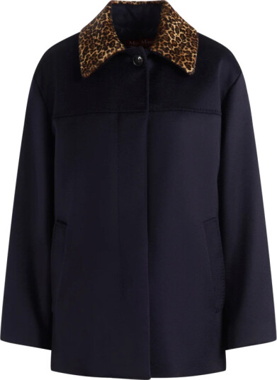 Max Mara Studio Dame Frakker Blå 2XS, Max Mara Studio Dame Frakker Blå 2XS,