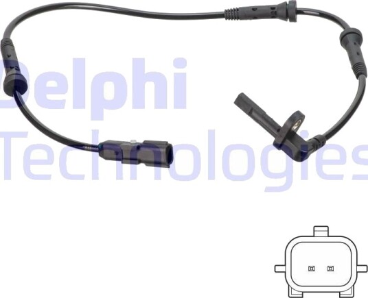 Sensor ABS DELPHI SS20750