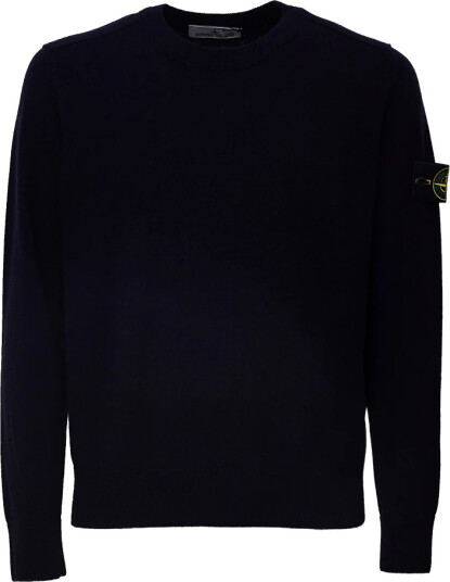 Stone Island Herre Strikkevarer Blå S,