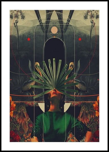 She Saw the Equator Plakat / 70x100cm