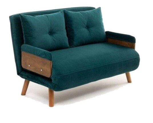 Canelo Sovesofa 2 sits Petrol Grønn