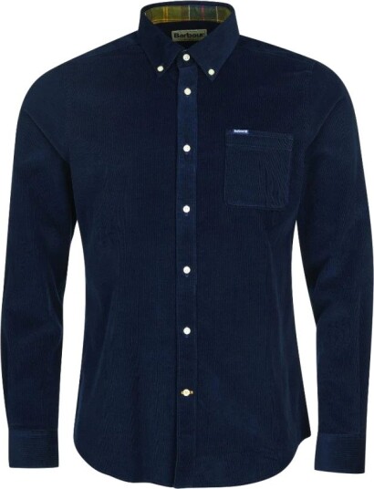 Barbour Herre Skjorter Blå XL,