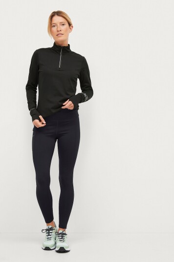 Áhkká Treningstights Trail Winter Tights Svart