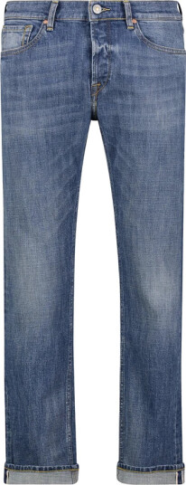 Tela Genova Herre Jeans Blå W35,