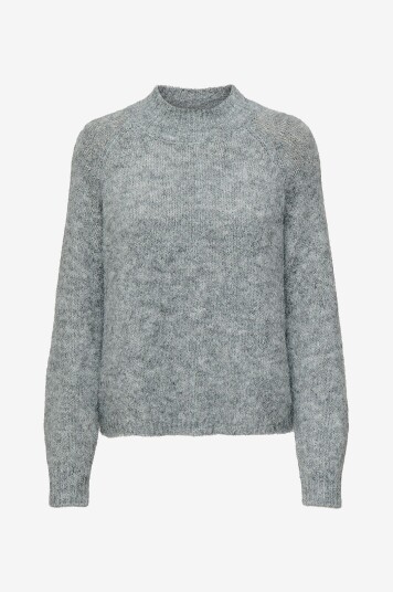 JDY - Genser jdyZoey Life L/S HN Raglan Pul Knt - Grå