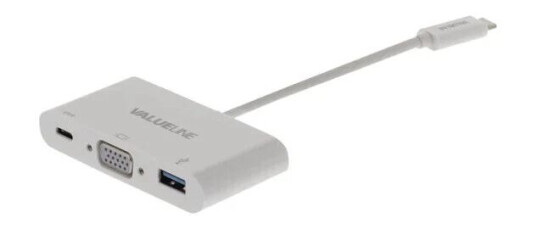 Nedis - external video adapter - white