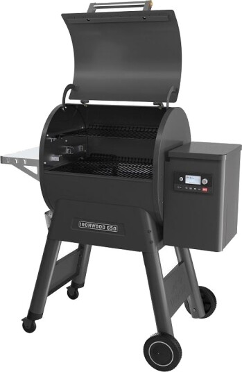 Traeger Traeger Ironwood D2 650 Smoker Traegers mellomklasse pelletsgrill Traeger Traeger Ironwood D2 650 Smoker Traegers mellomklasse pelletsgrill