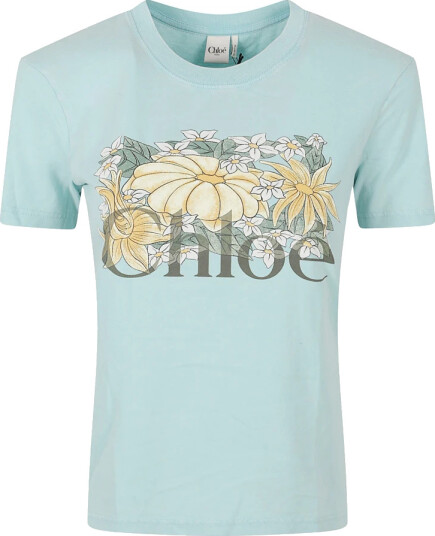 Chloé Dame Topper Blå L,