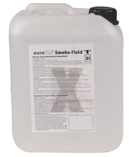 EuroLite Smoke Fluid -X- Extreme A2, 5l EuroLite Smoke Fluid -X- Extreme A2, 5l