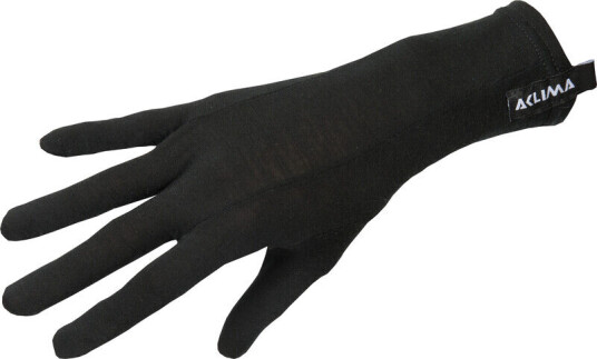 Aclima LightWool Liner Hansker Svart L   9 2023 Vinterhansker & Votter