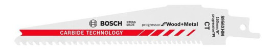 Bosch Bajonettsagblad S 1156 Xhm Carbide Progressor For Wood And Metal