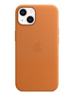 Apple iPhone 13 Leather Case with MagSafe - Golden Brown