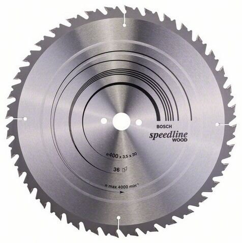 Bosch Rundsavklinge Stat Lwz 400X3,5X30mm 36T