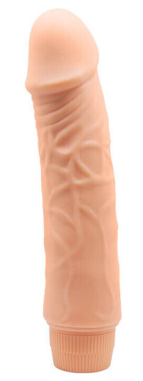 Barbara Jeff: Realistisk Multi-Speed Vibrator, 19.5 cm