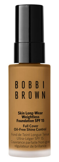 Bobbi Brown Mini Skin Longwear Weightless Foundation SPF15 Warm Honey 22