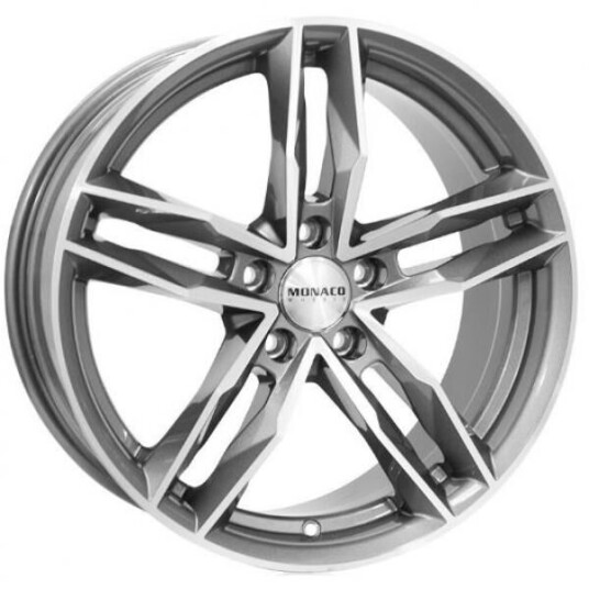 Monaco Rr8m Anthracite Polish 7.5x17 5x112 ET45 B66.5 Monaco Rr8m Anthracite Polish 7.5x17 5x112 ET45 B66.5