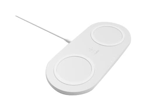 Belkin Dual Wireless Charging Pad 2x10w Hvit