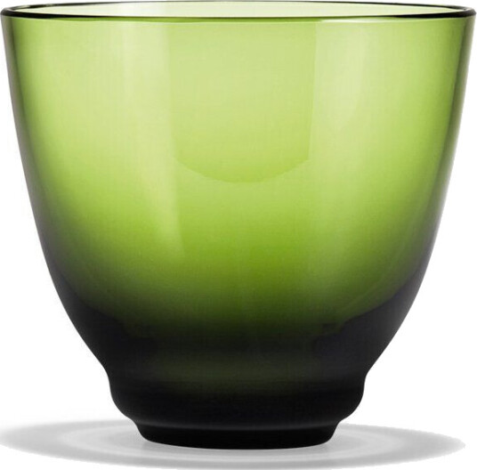 Holmegaard Flow vannglass 35 cl Olivengr?nn