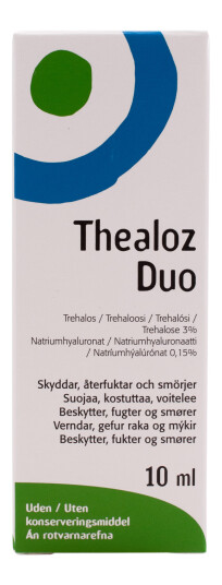 Thealoz Duo Øyendråper 10ml Thealoz Duo Øyendråper 10ml
