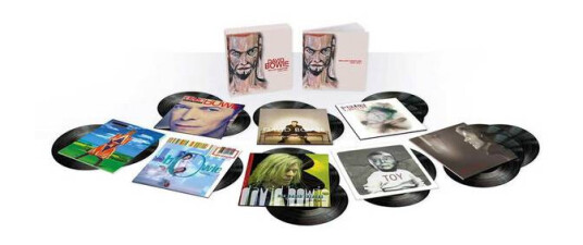 David Bowie Brilliant Adventure 19922001 Limited Edition Inkl. Bok 18lp Vinyl 180 Gram
