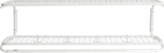 Essem Design Classic 650 hattehylle hvit/hvit, 2 niv?er, 100 cm Essem Design Classic 650 hattehylle hvit/hvit, 2 niv?er, 100 cm