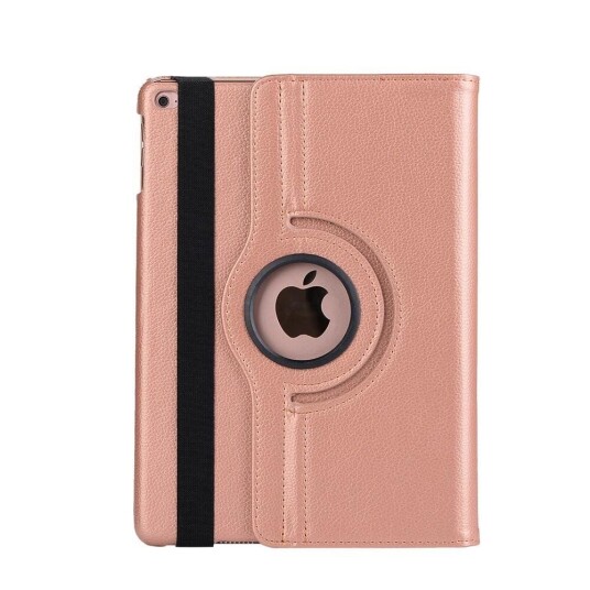INCOVER iPad (2018) / iPad (2017) Skinn Etui m. 360 Graders Stativfunksjon Rose Gull