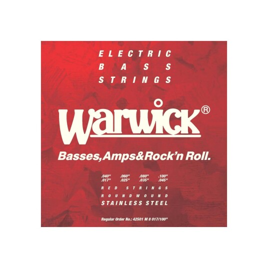 Warwick Rød Strings 8 M 017/40-045/100