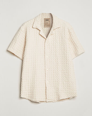 OAS Cuba Waffle Shirt Ecru
