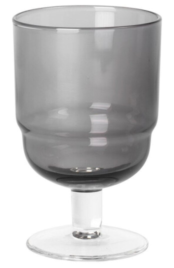 Broste Copenhagen Nordic Bistro hvitvinsglass 20 cl Smoke-clear