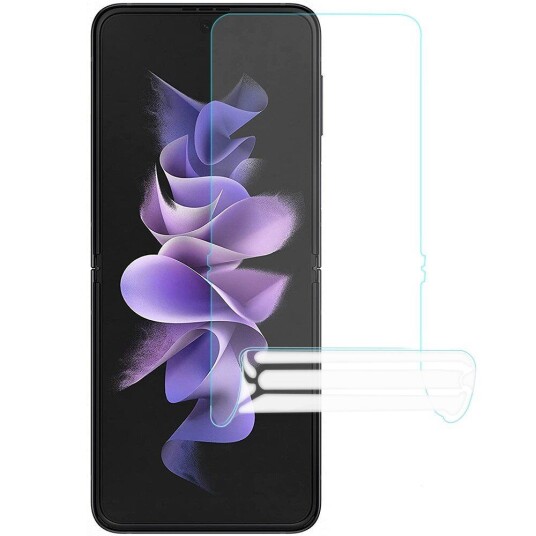 INCOVER Samsung Galaxy Z Flip4 (5G) Skjermbeskytter - Anti Glare - Gjennomsiktig INCOVER Samsung Galaxy Z Flip4 (5G) Skjermbeskytter - Anti Glare - Gjennomsiktig