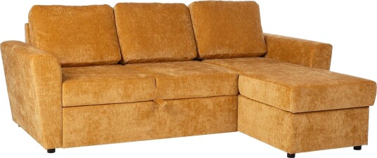 Hjørnesovesofa Fenor Lys gul Hjørnesovesofa Fenor Lys gul