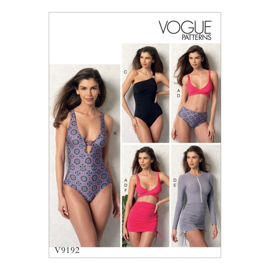 Vogue 9192 - Badetøy E5 (14-16-18-20-22)